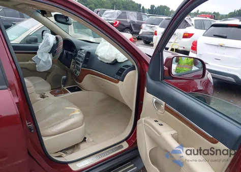 2007 Hyundai Santa Fe Limited/Se z USA, uszkodzony, nr VIN 5NMSH13E87H123411